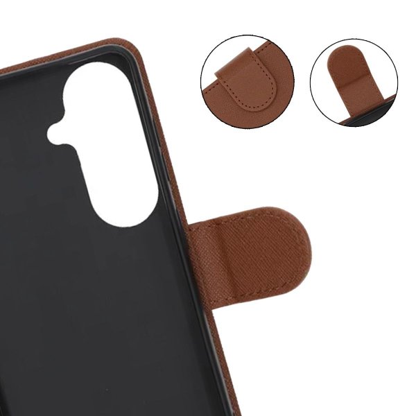 Samsung Galaxy S26 Plus Etui med Stativ Brun