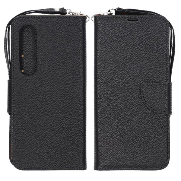 Sony Xperia 1 VI Etui med Stativ Svart