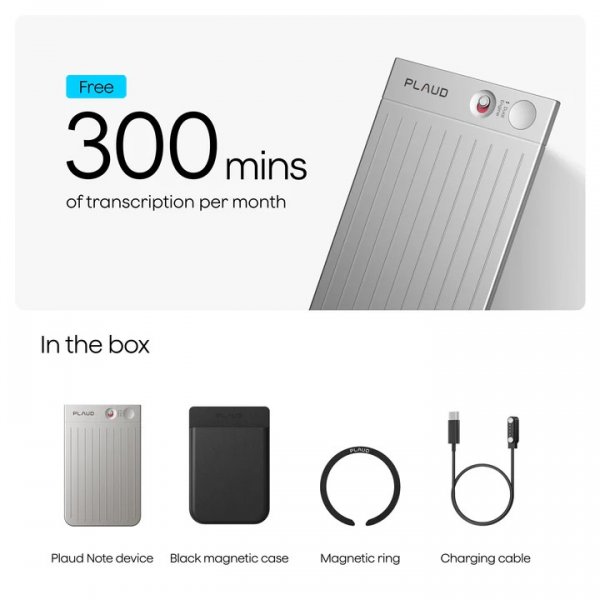 Plaud Note Silver