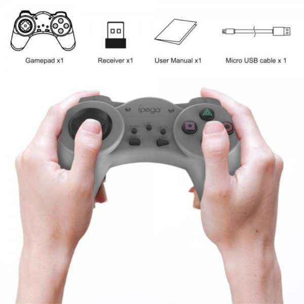 Ipega PlayStation Classic Mini Trådløs Spillkontroll