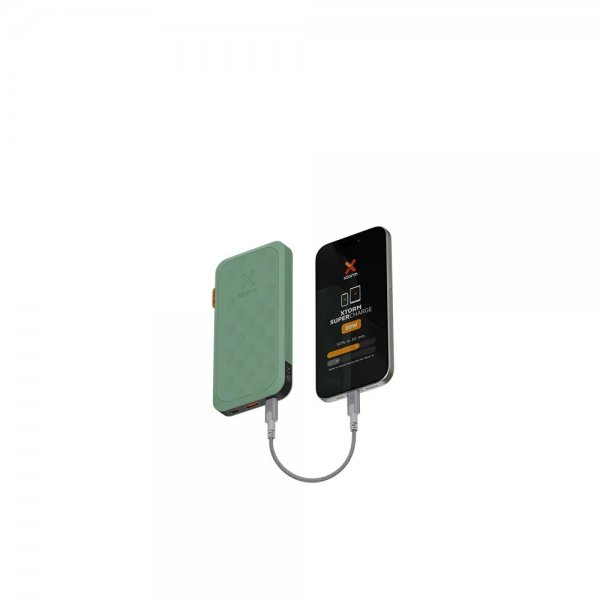 Xtorm Powerbank Fuel Series 5 20W 2xUSB-C 10 000 mAh Grønn