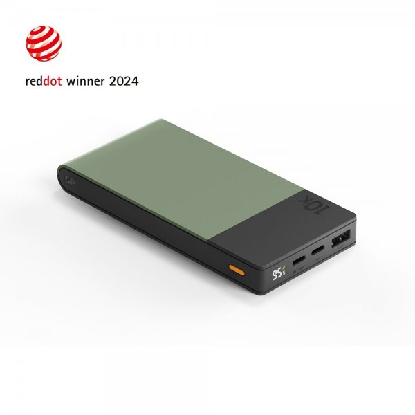 GP Powerbank M2+ 10 000 mAh Grønn