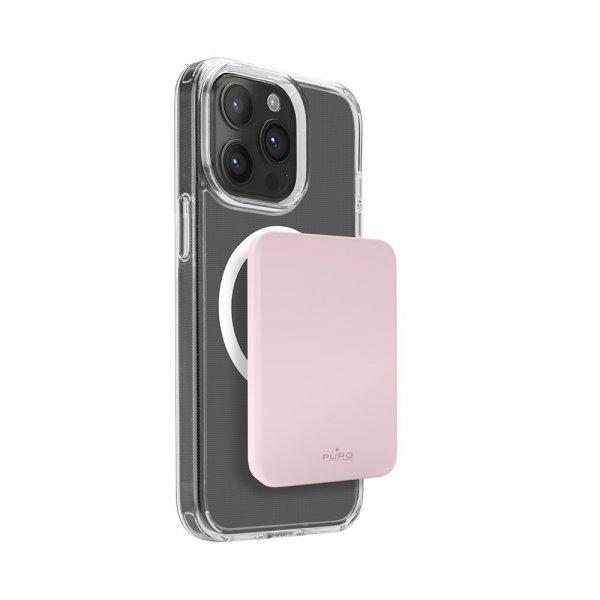 Puro Powerbank Mini Power Mag 4200 mAh Rosa