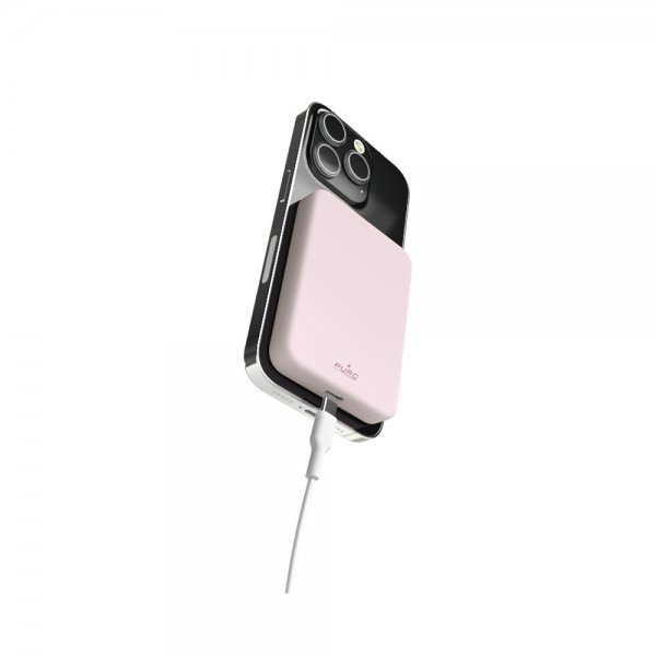 Puro Powerbank Mini Power Mag 4200 mAh Rosa