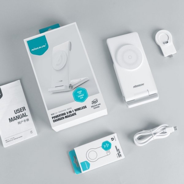 Nillkin Powertrio 3-in-1 MagSafe Trådløs lader