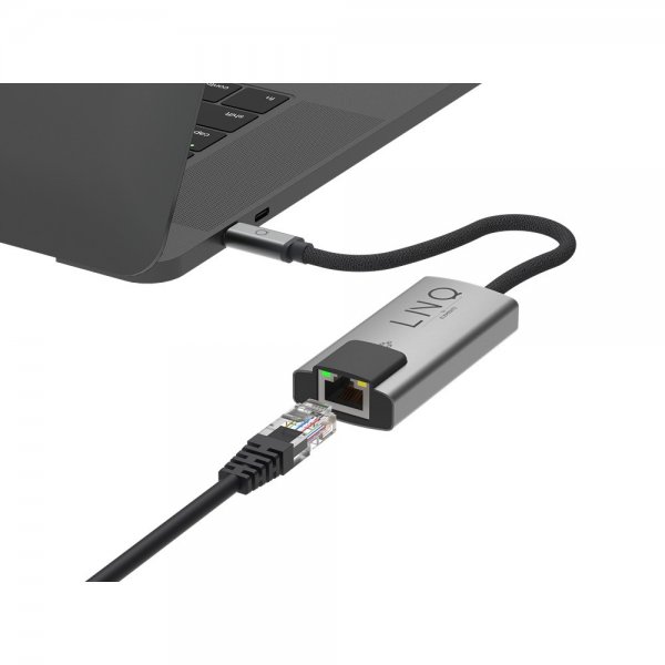 LINQ by Elements PRO USB-C/RJ45 adapter 2.5Gbps