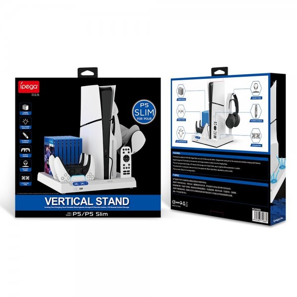 Ipega PS5/PS5 Slim Vertical Stand Dockingstation