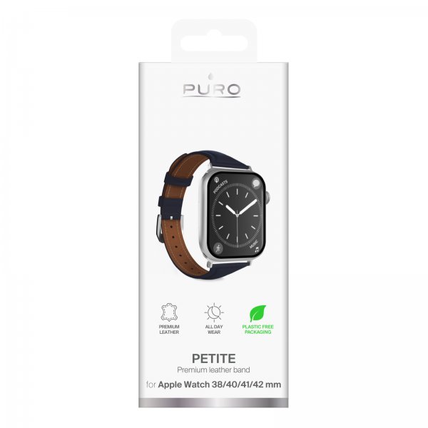 Puro Apple Watch 38/40/41/42mm Armbånd Petite Blå