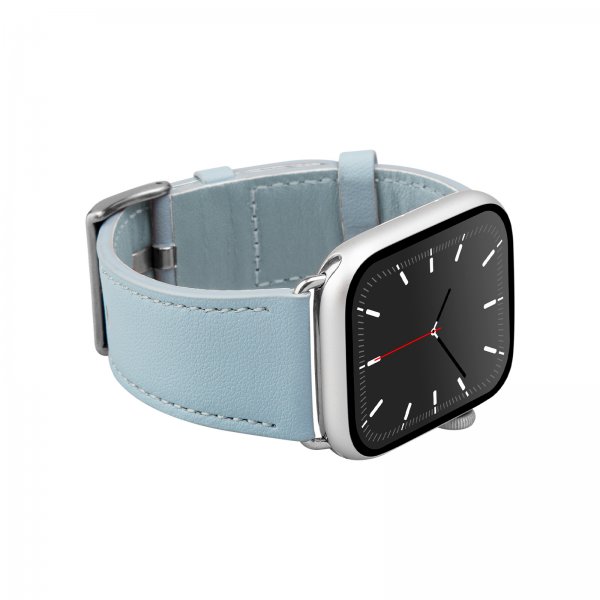 Puro Apple Watch 44/45/46mm/Ultra 49mm Armbånd E-Classic Powder Blue
