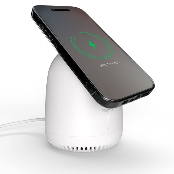 Puro Trådløs lader og Høyttaler Mag Tune 15W MagSafe Hvit