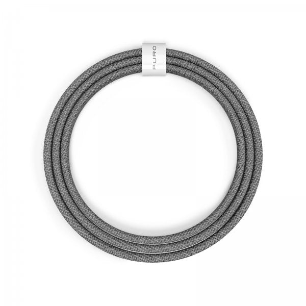 Puro Kabel Fabrik 2.0 60W USB-C til USB-C 1.5m Grå
