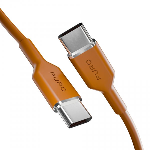 Puro Kabel TPE 25W USB-C til USB-C 1.5m Desert Sun
