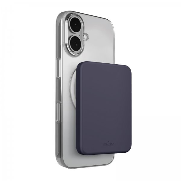 Puro Powerbank Mini Power Mag 4200 mAh Crown Blue