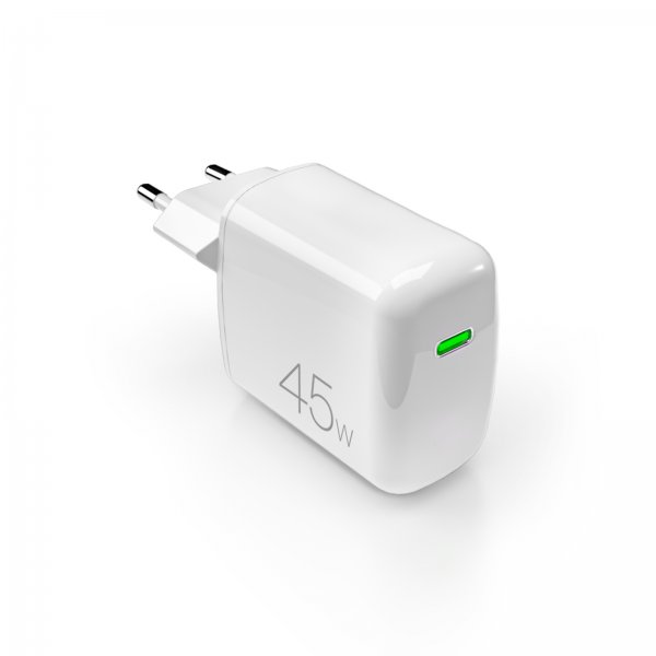 Puro Lader MiniPro GaN 45W USB-C Hvit