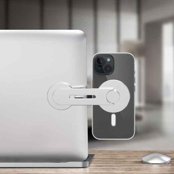 Puro Mobilholder til datamaskin MagSafe Sølv