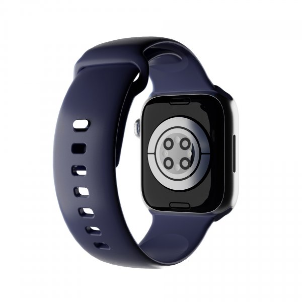 Puro Apple Watch 44/45/46/Ultra 49mm Armbånd Icon Crown Blue