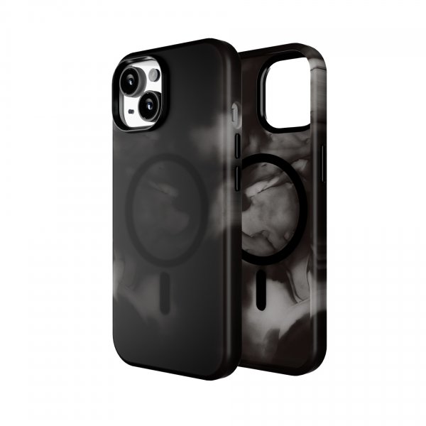 Puro iPhone 15 Deksel Aqua Svart