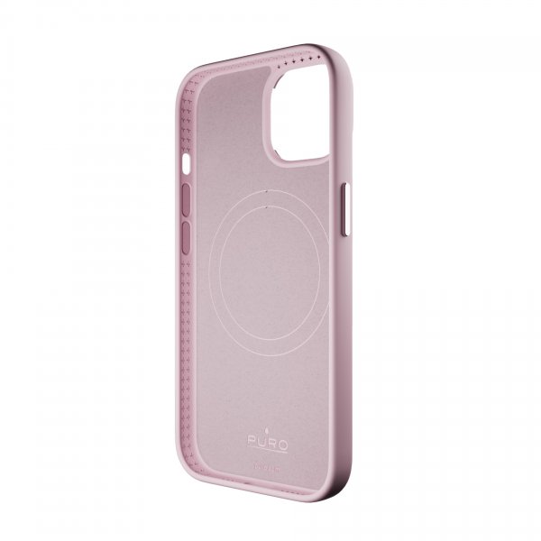 Puro iPhone 15 Plus Deksel ICON Mag Pro Rosa