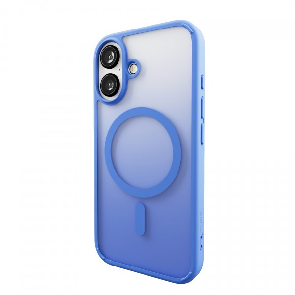 Puro iPhone 16 Deksel Gradient Blå