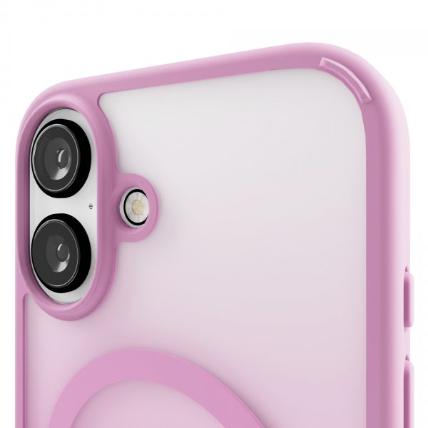 Puro iPhone 16 Deksel Gradient Rosa