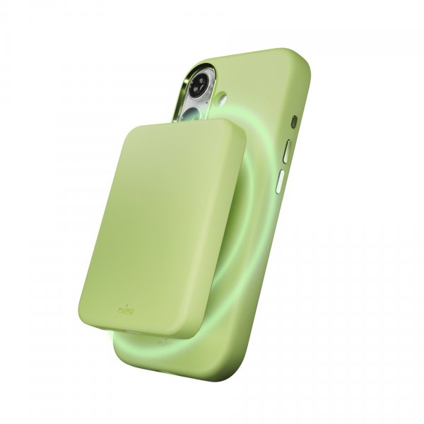 Puro iPhone 17 Deksel ICON Mag Pro Salted Lime