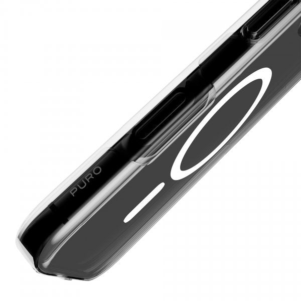 Puro iPhone 17 Deksel Impact Clear D3O MagSafe Transparent