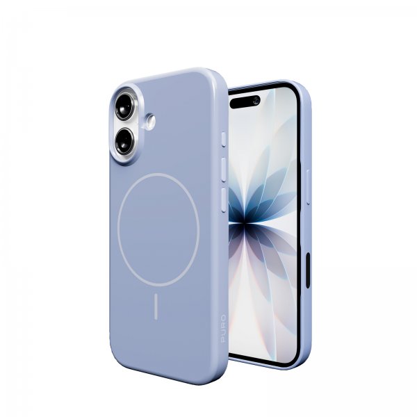 Puro iPhone 17 Deksel Pulse MagSafe Ice Blue