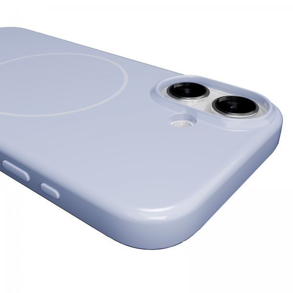 Puro iPhone 17 Deksel Pulse MagSafe Ice Blue