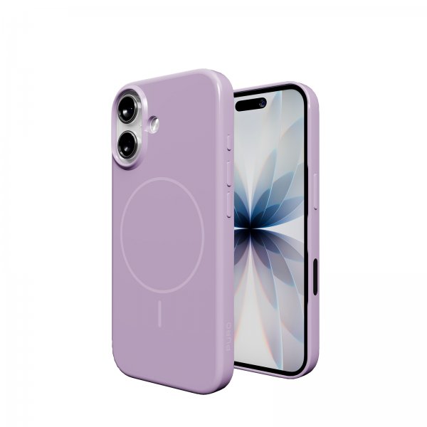 Puro iPhone 17 Deksel Pulse MagSafe Lavendel