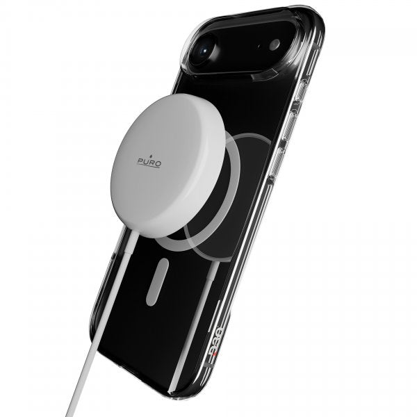 Puro iPhone Air Deksel Impact Clear D3O MagSafe Transparent