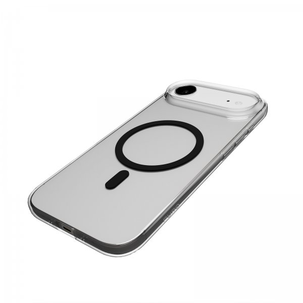 Puro iPhone Air Deksel Lite Mag Transparent Svart
