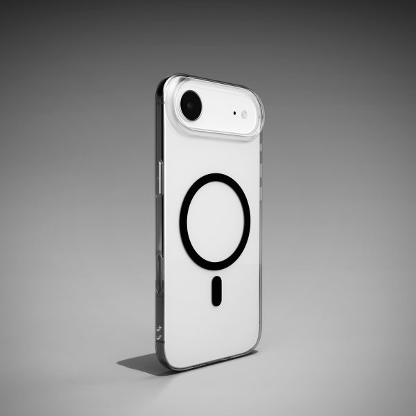 Puro iPhone Air Deksel Lite Mag Transparent Svart