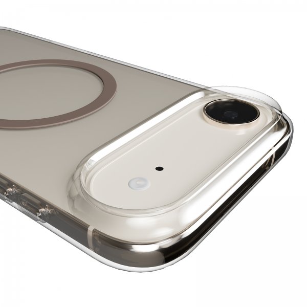 Puro iPhone Air Deksel Lite Mag Transparent Brun