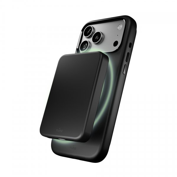 Puro iPhone 17 Pro Deksel ICON Mag Pro Svart