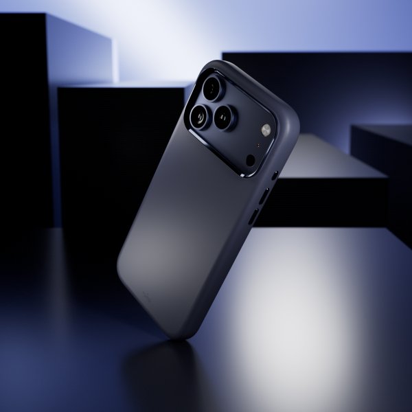 Puro iPhone 17 Pro Deksel ICON Mag Pro Crown Blue