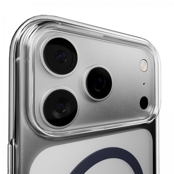 Puro iPhone 17 Pro Deksel Lite Mag Transparent Blå