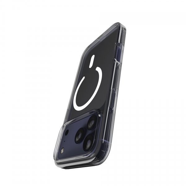 Puro iPhone 17 Pro Max Deksel Impact Clear D3O MagSafe Transparent