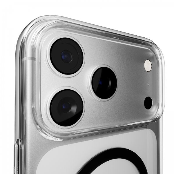 Puro iPhone 17 Pro Max Deksel Lite Mag Transparent Svart