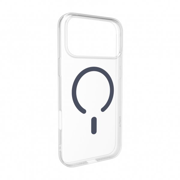 Puro iPhone 17 Pro Max Deksel Lite Mag Transparent Blå
