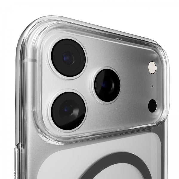 Puro iPhone 17 Pro Max Deksel Lite Mag Transparent Grå