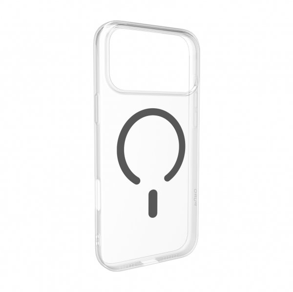 Puro iPhone 17 Pro Max Deksel Lite Mag Transparent Grå