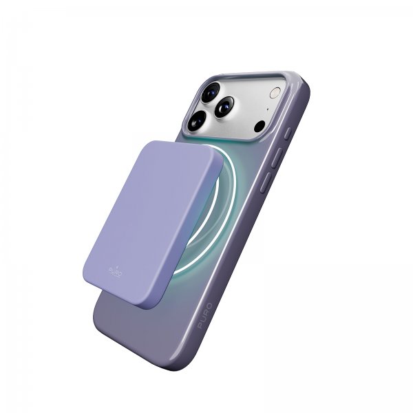 Puro iPhone 17 Pro Max Deksel Pulse MagSafe Crown Blue