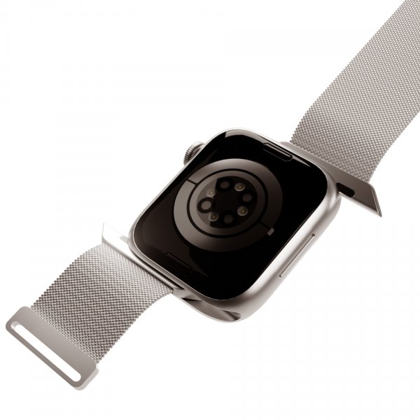 Puro Apple Watch 44/45/46mm/Ultra 49mm Armbånd Milanese Titanium
