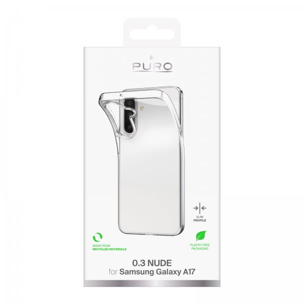 Puro Samsung Galaxy A17 Deksel Nude Transparent