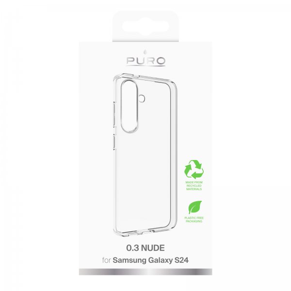 Puro Samsung Galaxy S24 Deksel Nude Transparent