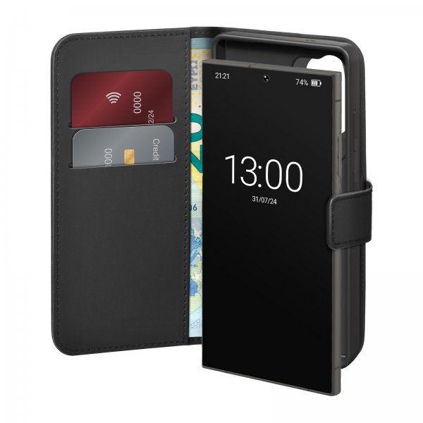 Puro Samsung Galaxy S26 Ultra Etui Wallet Stand Svart