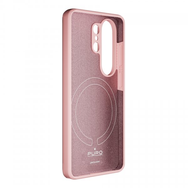 Puro Samsung Galaxy S26 Ultra Deksel ICON Mag Pro Rosa