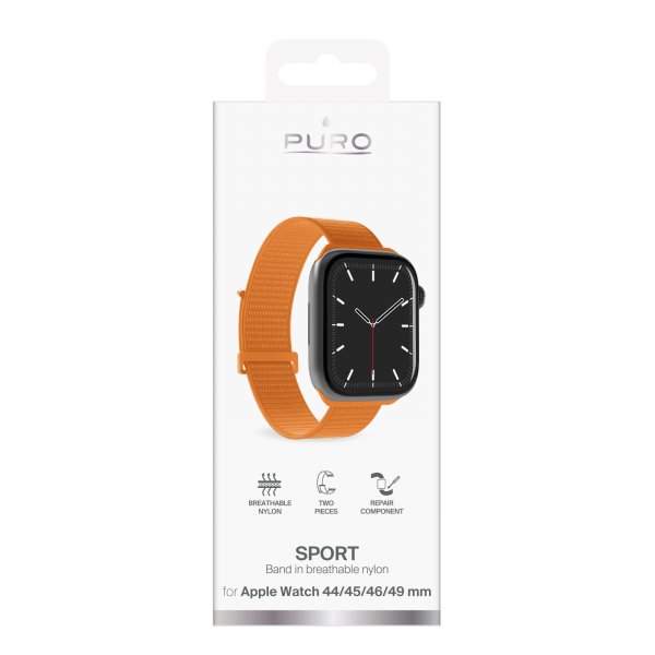 Puro Apple Watch 44/45/46/Ultra 49mm Armbånd Sport Strap Desert Sun