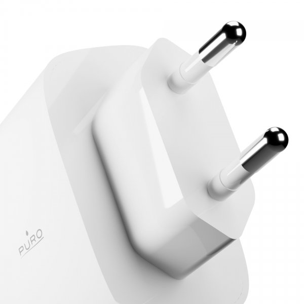 Puro Lader med Kabel ProLite Kit USB-C 45W 1.2m Hvit