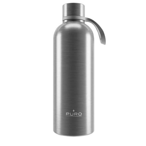 Puro Flaske Drink Me Thermal Bottle 750ml Grå